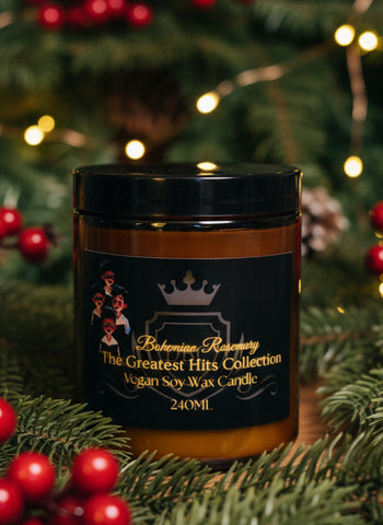 Bohemian Rosemary vegan soy wax candle by De Beauvoir Candle Company