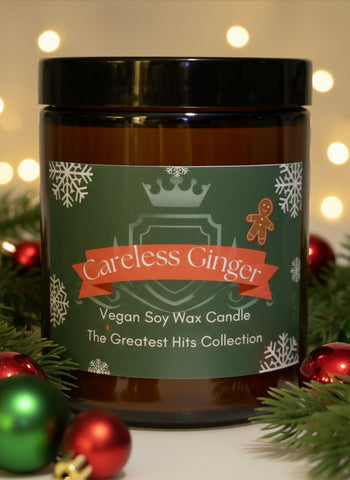 Careless Ginger Vegan Soy Wax Candle by De Beauvoir Candle Company 